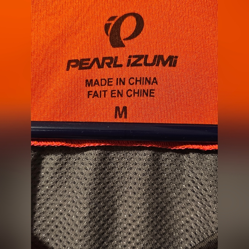 Pearl Izumi Women's Canyon Short Sleeve Jersey Orange & Gray Size M NWT - Picture 3 of 9